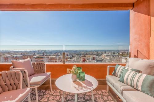 Terraza/balcón, iloftmalaga SkyGarden in Puerto de la Torre