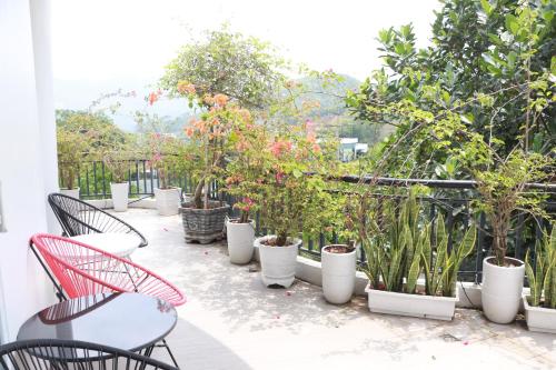 Balcony/terrace, Biet thu 3 phong ngu Ivory resort Hoa Binh in Huyen Luong Son