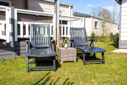 Zee&Zout, chalet 6 pers. bij Renesse en strand! in Lagezoom