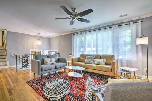 Bright Cary Home with Deck Less Than 15 Mi to Raleigh! in Cary, USA