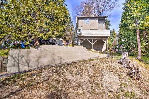 Crestline Cabin with Deck 1 Mi to Lake Gregory Crestline Cabin with Deck 1 Mi to Lake Gregory