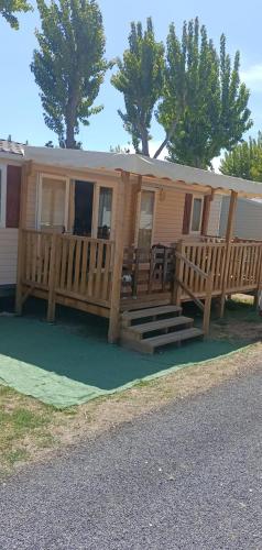 Mobile home à louer 8 personnes - Camping - Valras-Plage