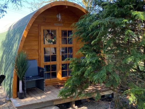 Pinkys Pod at Rock Lodge, Alnwick