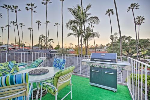 Quaint La Mesa Home with Balcony and Fire Pit!