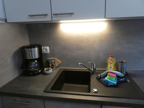 مطبخ, Allgäutraum Ferienwohnung Nr. 1 (Allgautraum Ferienwohnung Nr. 1) in دوراش