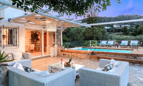 Cretan Lodge Heated Pool
