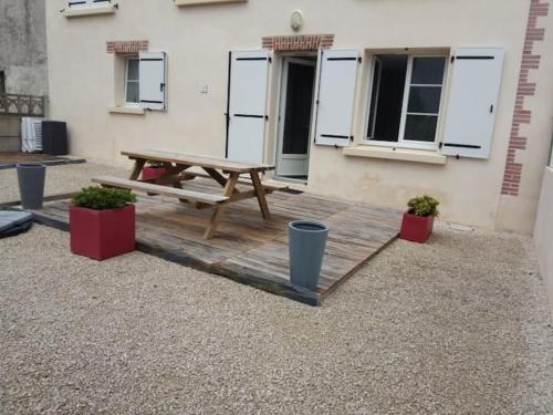 Appartement 40 m2 en rez de jardin