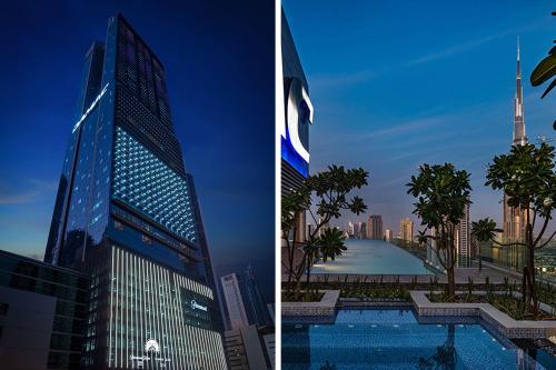 Paramount Midtown -Stunning 2 Bedroom Apt with Burj-Khalifa view, Dubaï