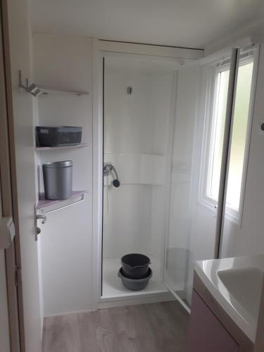 Bathroom, Mobil-Home/Bungalow in Le Perrier