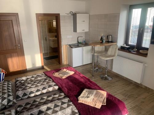 1 double bed
