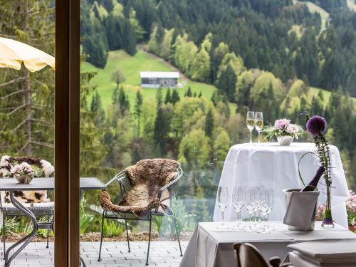 Erkély/terasz, Bio-Berghotel Ifenblick in Balderschwang