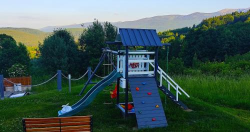 Domki Na Skale z widokiem na panoramę Karkonoszy, Szklarska Poręba (foto 10)