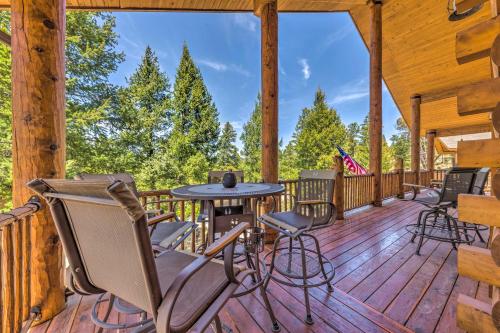 B&B Ruidoso - Quiet Ruidoso Cabin with Deck and Private Hot Tub - Bed and Breakfast Ruidoso