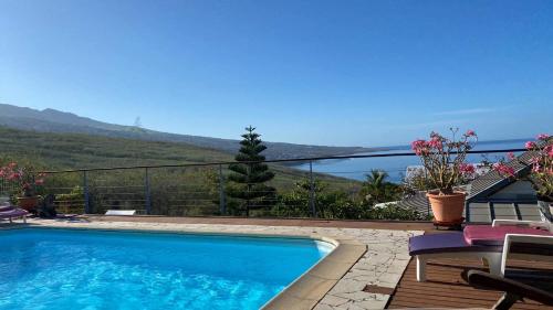 Villa leu Mascareigne piscine vue mer