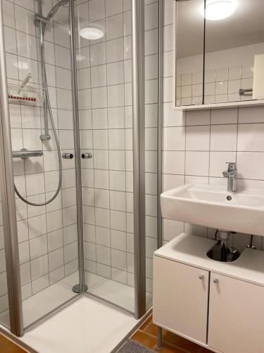 Fürdőszoba, Ferienwohnung Bad Laasphe Altstadt in Bad Laasphe