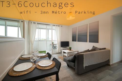 Appartement tout équipé parking balcon 2 chambres - Location saisonnière - Marseille