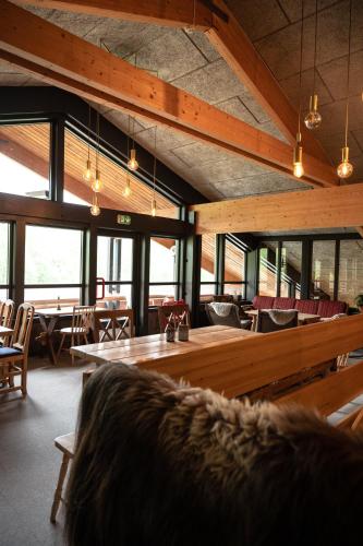 ห้องส่วนกลางสำหรับนั่งเล่น/ดูทีวี, Trolltun Hotel & Hytter in ดอมบัส