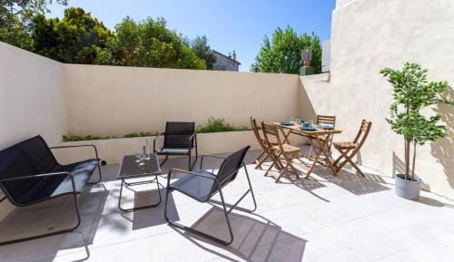 MaxBnb - CLIMATISÉ - Grand Studio 37m2 & terrasse 30m2 - Est - Plage de l'Anse de Méjean