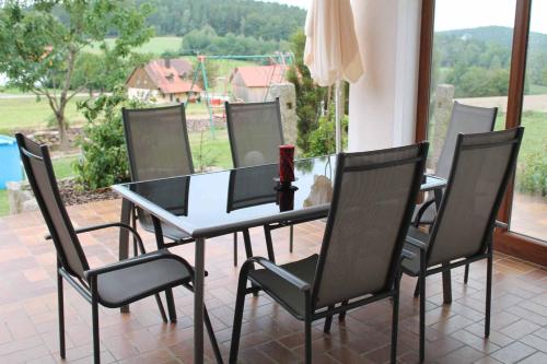 Balkons/terase, Ferienwohnung Schwendner in Thanstein