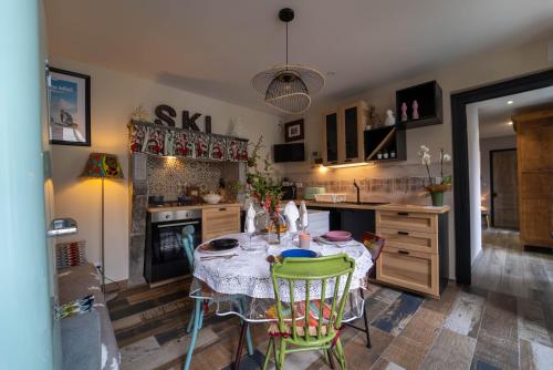 Konyha, A Nouste chambres d'hotes et gite ONLY ADULTS in Campan