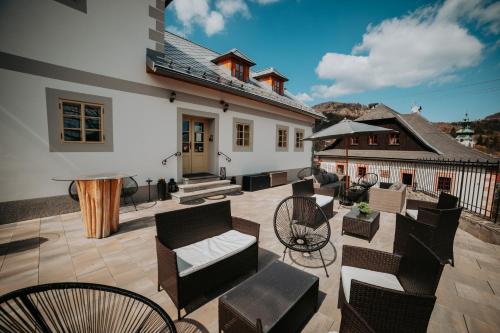 balcon/terasă, Penzion Resla pri Klopacke in Banska stiavnica