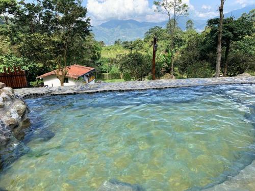 Úszómedence, FINCA HOTEL CARMONIA DEL BOSQUE in Amaga