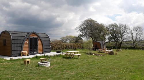 Hornbeam Luxury Eco Pod at Trewithen Farm Glamping