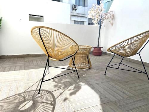 Metropolitan 19- 2 BEDROOMS with terrace NEW&SUNNY in Anfa