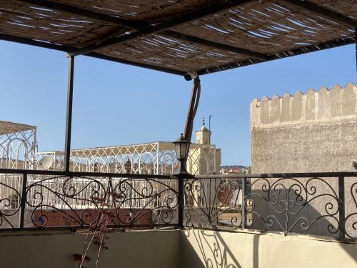 balkon/taras, Dar Zin in Fez