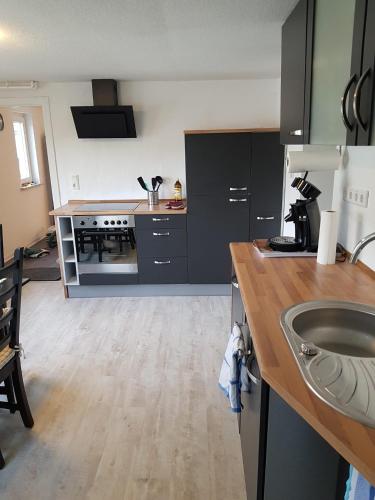 廚房, Ferienwohnung an der Schelde in 迪倫堡