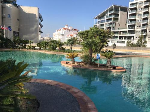 2 bedroom 1 bathroom apt with Communal pools in Ocean Village in Gibraltar