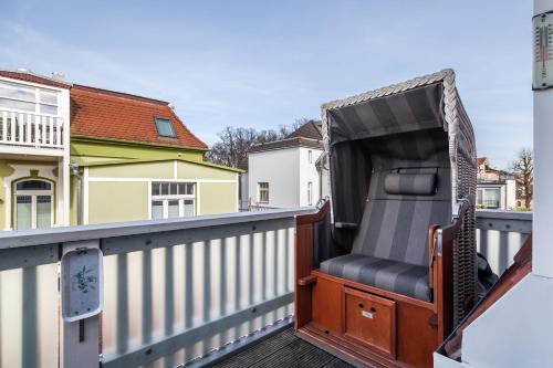 Balcony/terrace, FeWo Valencia Am Rosenhof - 5 Sterne DTV in Ostseebad Kuhlungsborn