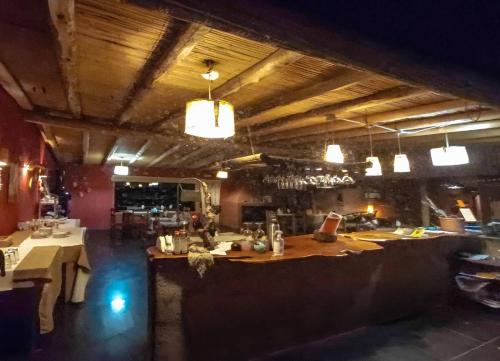 Restorāns, Hotel boutique pukarainca in Uspallata