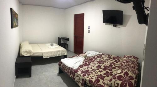 2 double beds