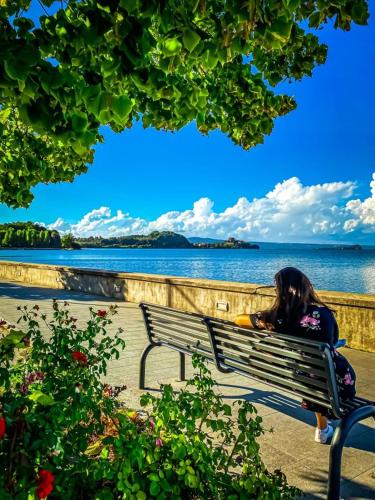 Mansarda sul Lago a Marta