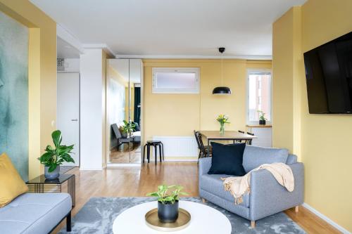 2 Bedroom apartment with free parking and airconditioning in Kuopio