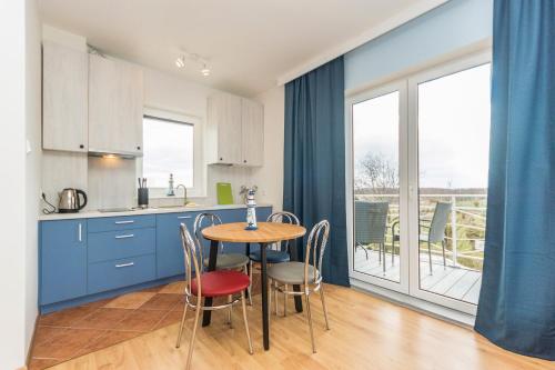 virtuve, Villa Upwind in Rzucewo