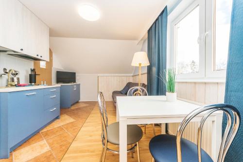 virtuve, Villa Upwind in Rzucewo