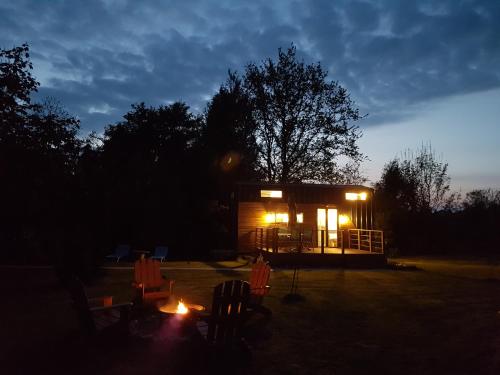 INSOLITE La Tiny House du Lutin Many et son Bain Nordique