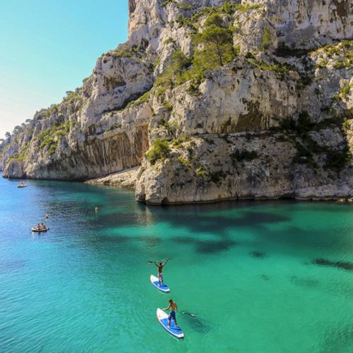 A 500 mètres des plages et du port du brusc, Les terrasses des embiez avec piscine et spa