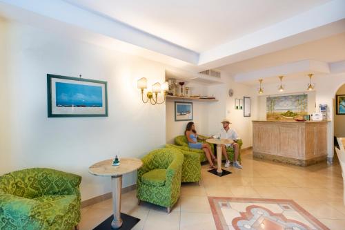 ล็อบบี้, โรงแรมลา แปร์โกลา (Hotel La Pergola) in อมัลฟี