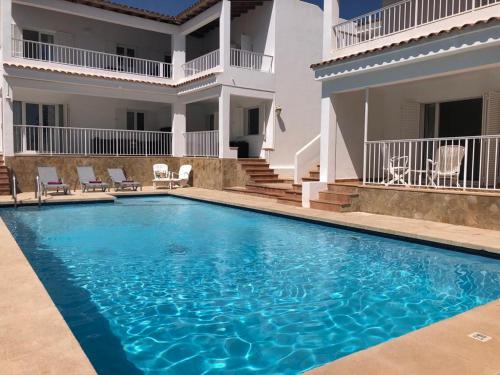  NEW! Apartment SUNSET 1, Pool, AC, BBQ, Wifi, Cala D´or, Mallorca, Pension in Cala Dor