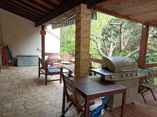 Balkong/terasse, Les Eaux Tranquilles in Belvianes Et Cavirac