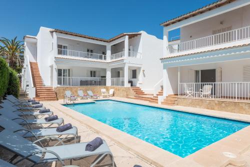  NEW! Apartment SUNSET 2 with Pool, BBQ, Wifi in Cala D´or, Mallorca, Pension in Cala Dor