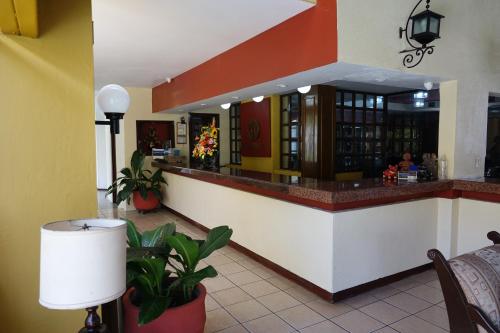 Lobby, Hotel America in Colima