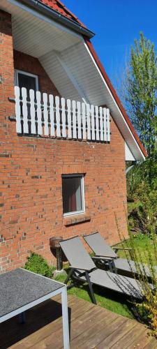 外部景觀, Ferienwohnung Wikingerland in 蘭巴利格