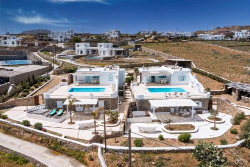 Royal Blue Villas gîte à louer Áno Merá