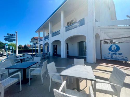 A szálláshely kívülről, Hotel Ca' Bianca da Paolino in Misano Adriatico