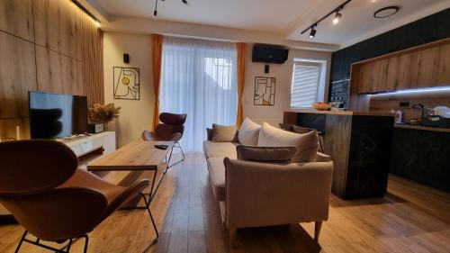 Lovely 1-bedroom rental unit with free parking, Skopje (Foto 3)