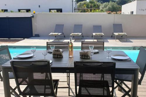 Villa Rossa 6 pers dans résidence avec piscine chauffée privée 5